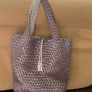 Silver Calvin Klein bag